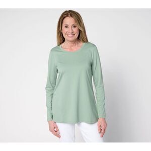 Fashion Women's Top Sz XL Knit Long Sleeve Green A683831